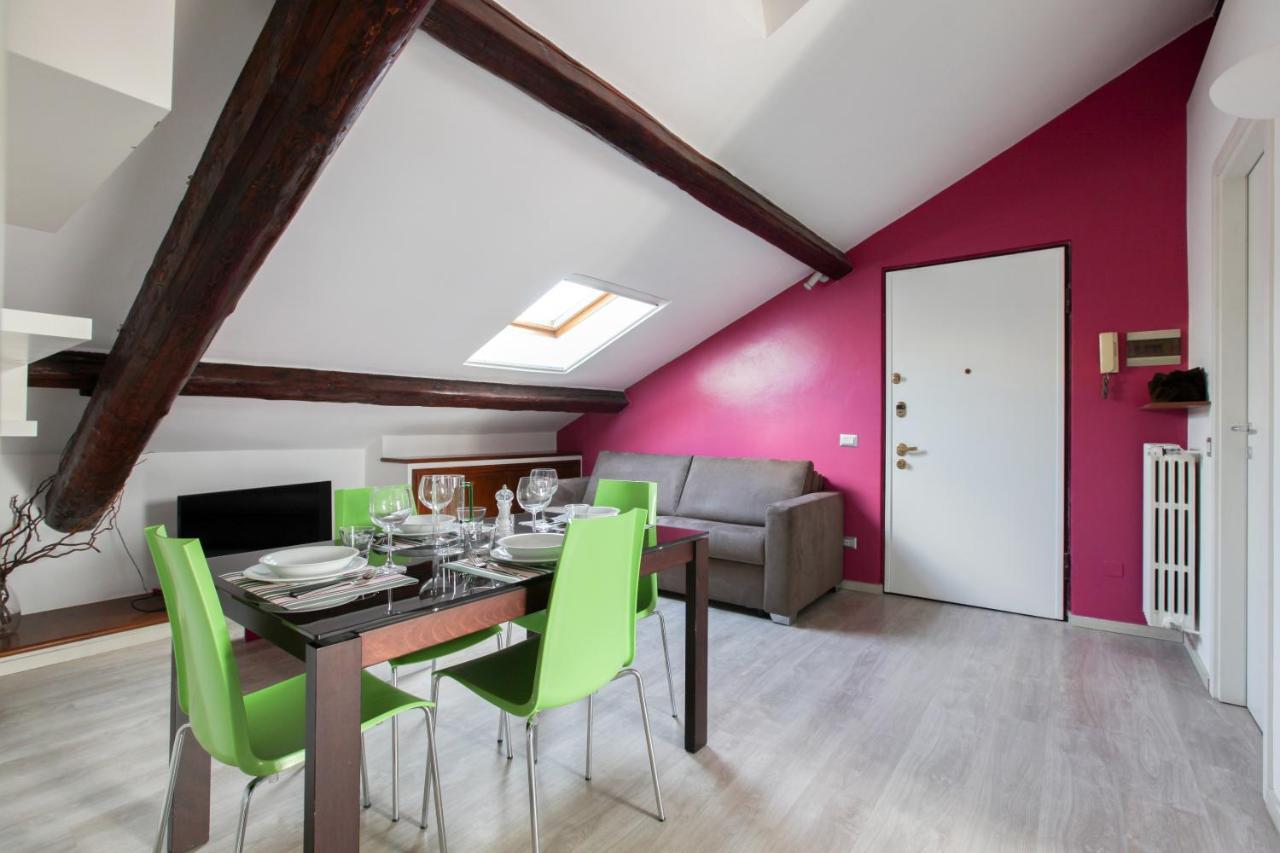 Apartamento The Cosy Terrace Of Milano- Via Sardegna Exterior foto